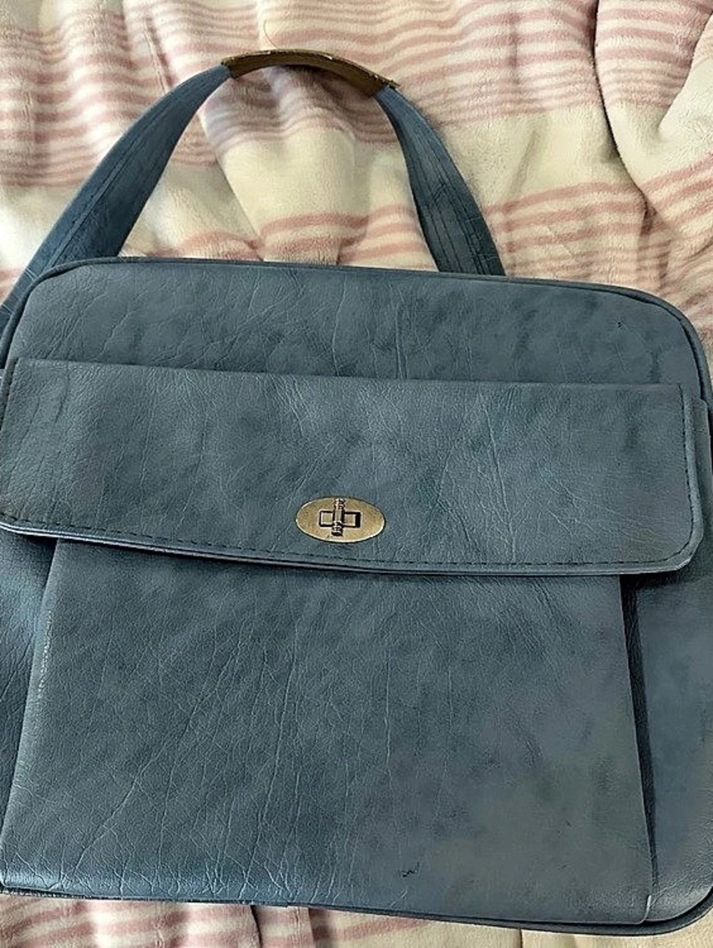 Samsonite Profile Blue Travel Weekender Bag Carry On Shoulder Luggage